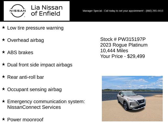 Certified 2023 Nissan Rogue Platinum w/ Platinum Premium Package AWD/4WD image 20