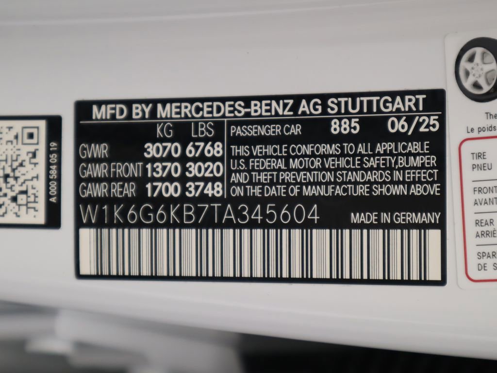 New 2026 Mercedes-Benz S 580e 4MATIC Sedan image 35