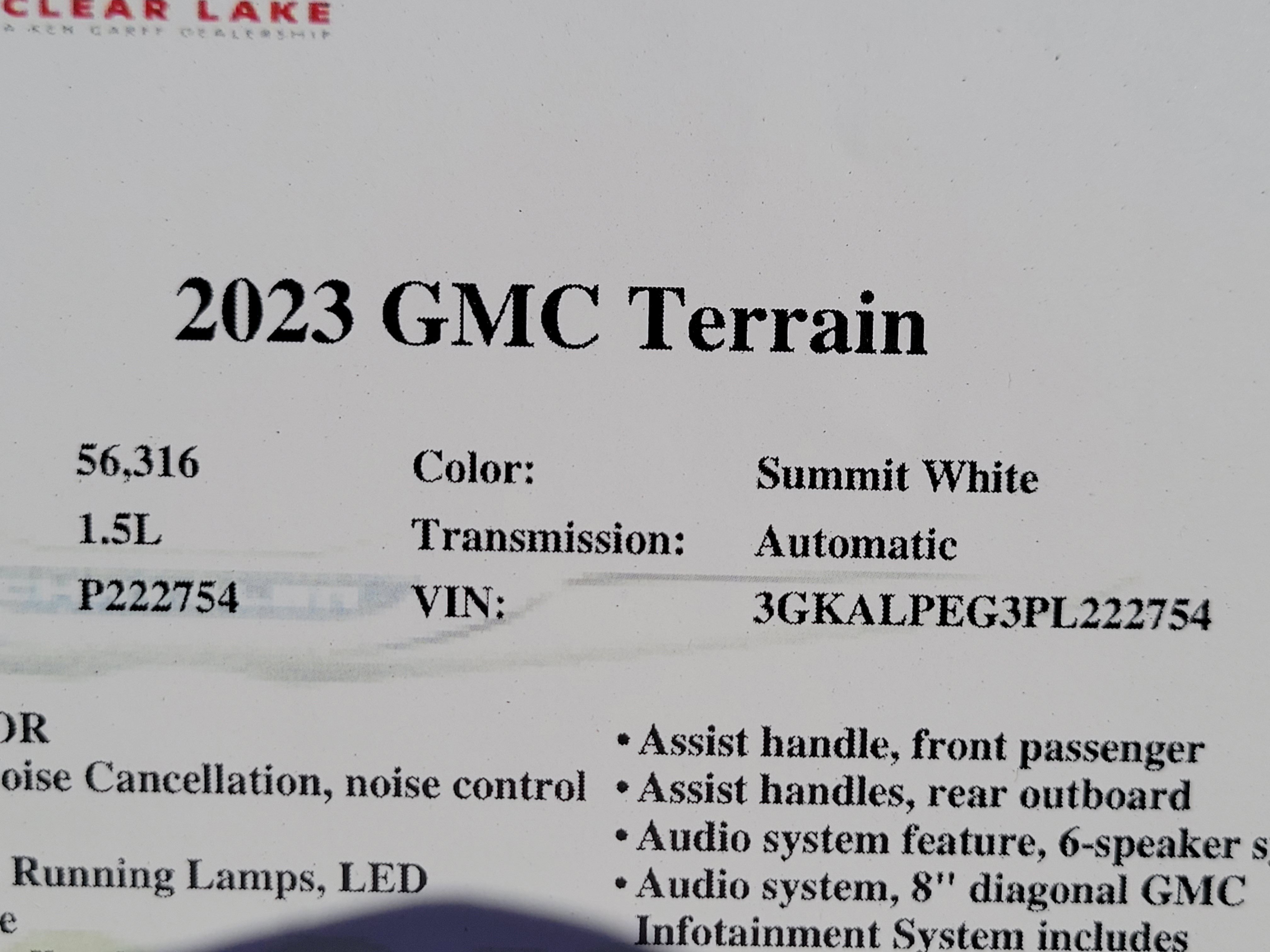 Used 2023 GMC Terrain SLT image 32