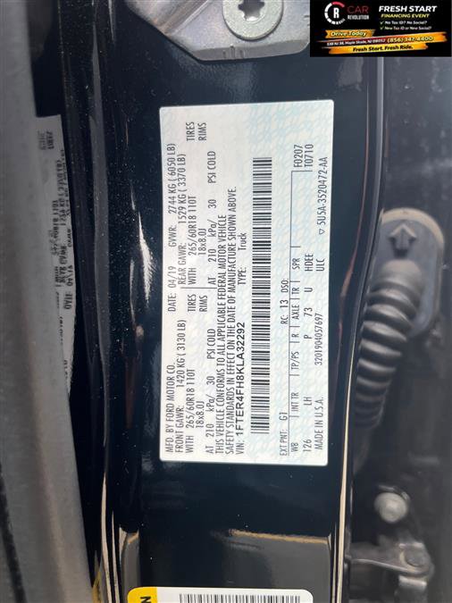 Used 2019 Ford Ranger XLT w/ Equipment Group 302A Luxury image 12