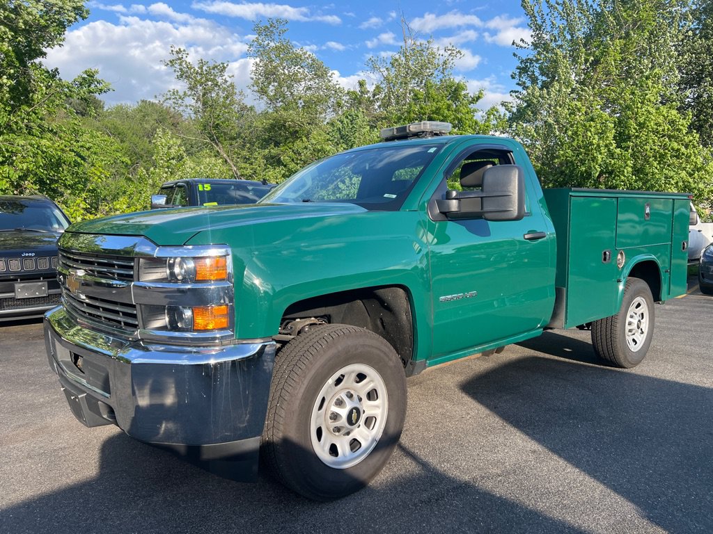 Used 2015 Chevrolet Silverado 3500 W/T w/ Snow Plow Prep Package AWD/4WD image 1
