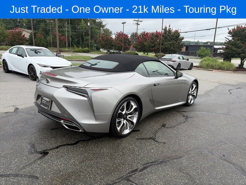 Used 2021 Lexus LC 500 Convertible w/ Touring Package RWD image 4