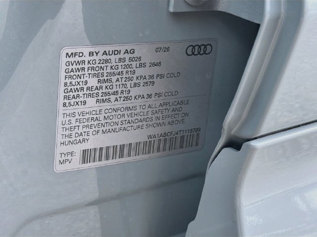 New 2026 Audi Q3 quattro 2.0T AWD/4WD image 43