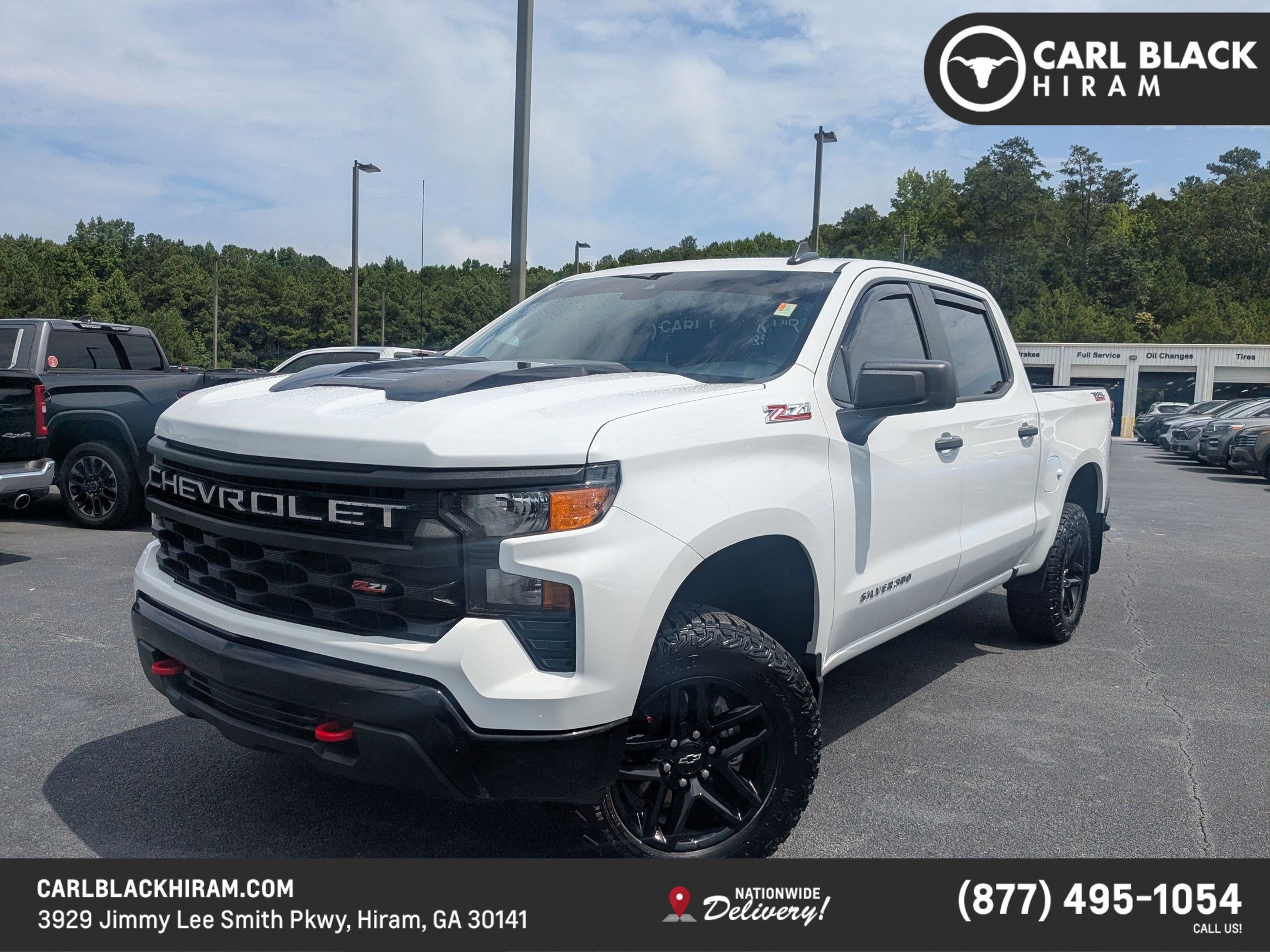 Used 2024 Chevrolet Silverado 1500 Custom Trail Boss AWD/4WD image 1