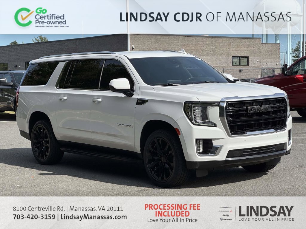 Used 2022 GMC Yukon XL SLE w/ Gmc Pro Safety Plus Package AWD/4WD image 1