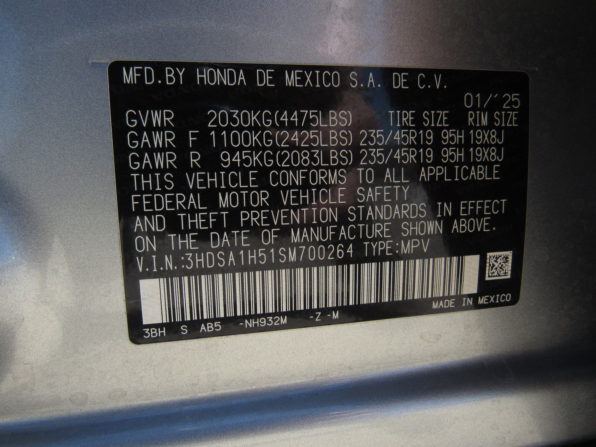 Certified 2025 Acura ADX A-Spec image 34