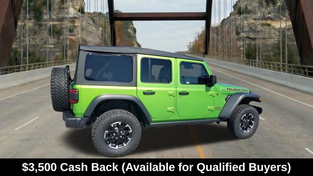 New 2026 Jeep Wrangler Unlimited Rubicon w/ Safety Group AWD/4WD image 11