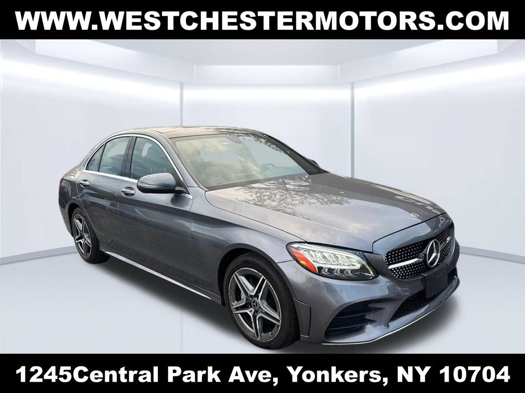 Used 2021 Mercedes-Benz C 300 4MATIC Sedan w/ AMG Line image 3