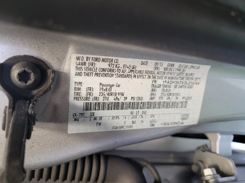 Used 2016 Ford Focus Titanium w/ Titanium Technology Package FWD image 33
