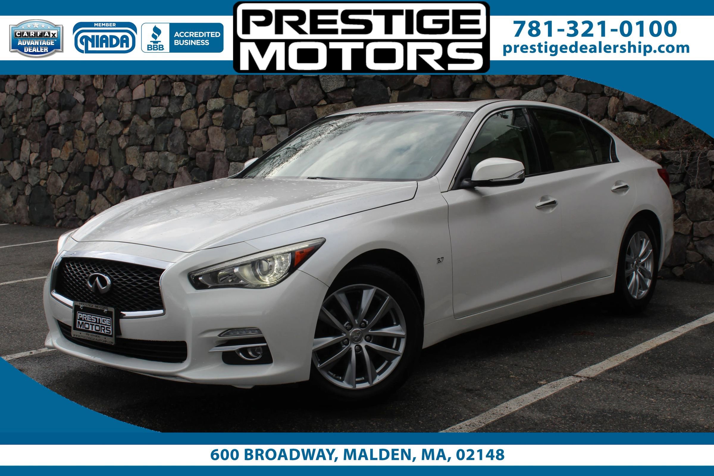 Used 2015 INFINITI Q50 Premium w/ Navigation Package