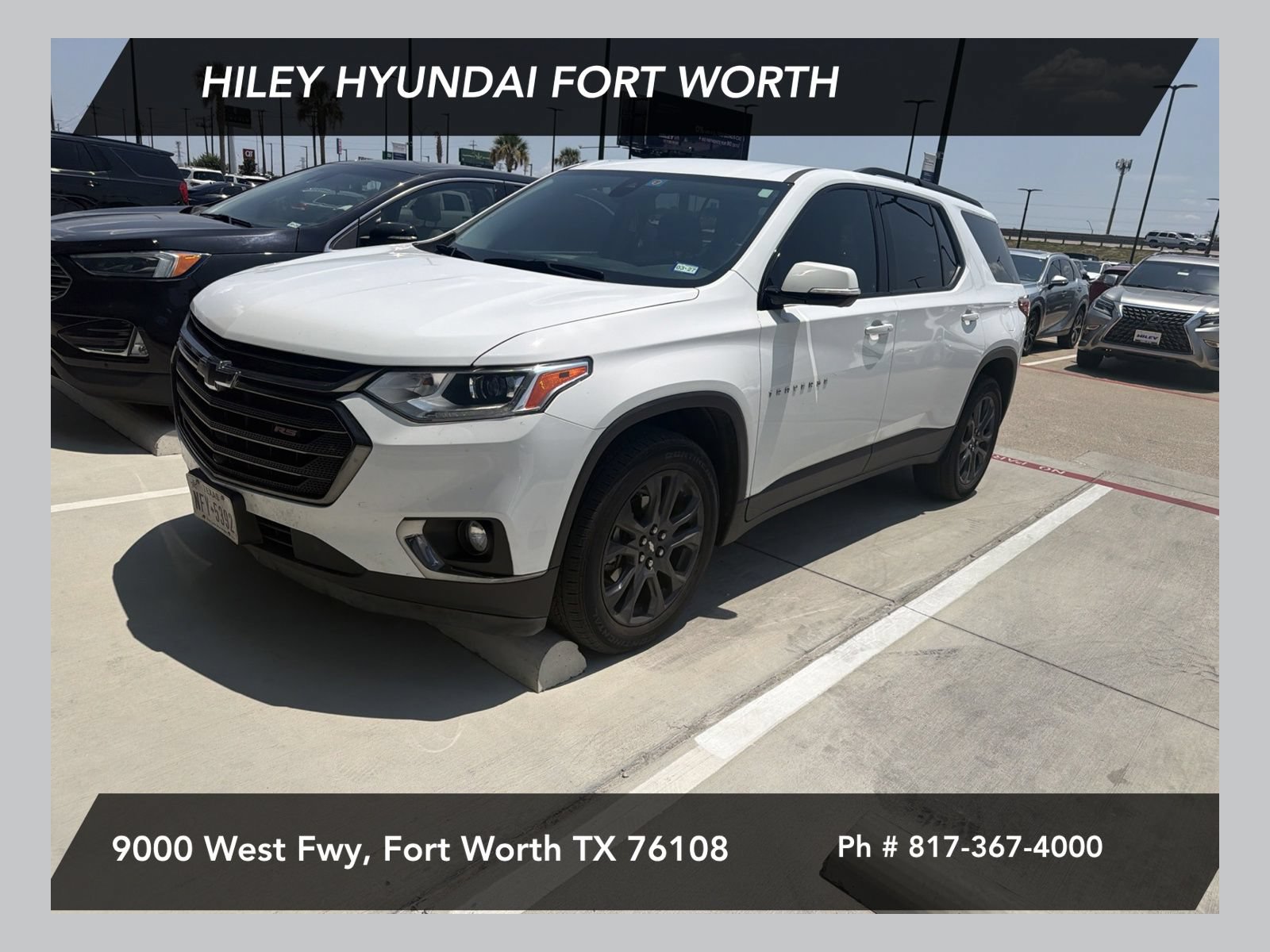 Used 2020 Chevrolet Traverse RS w/ LPO, Floor Liner Package