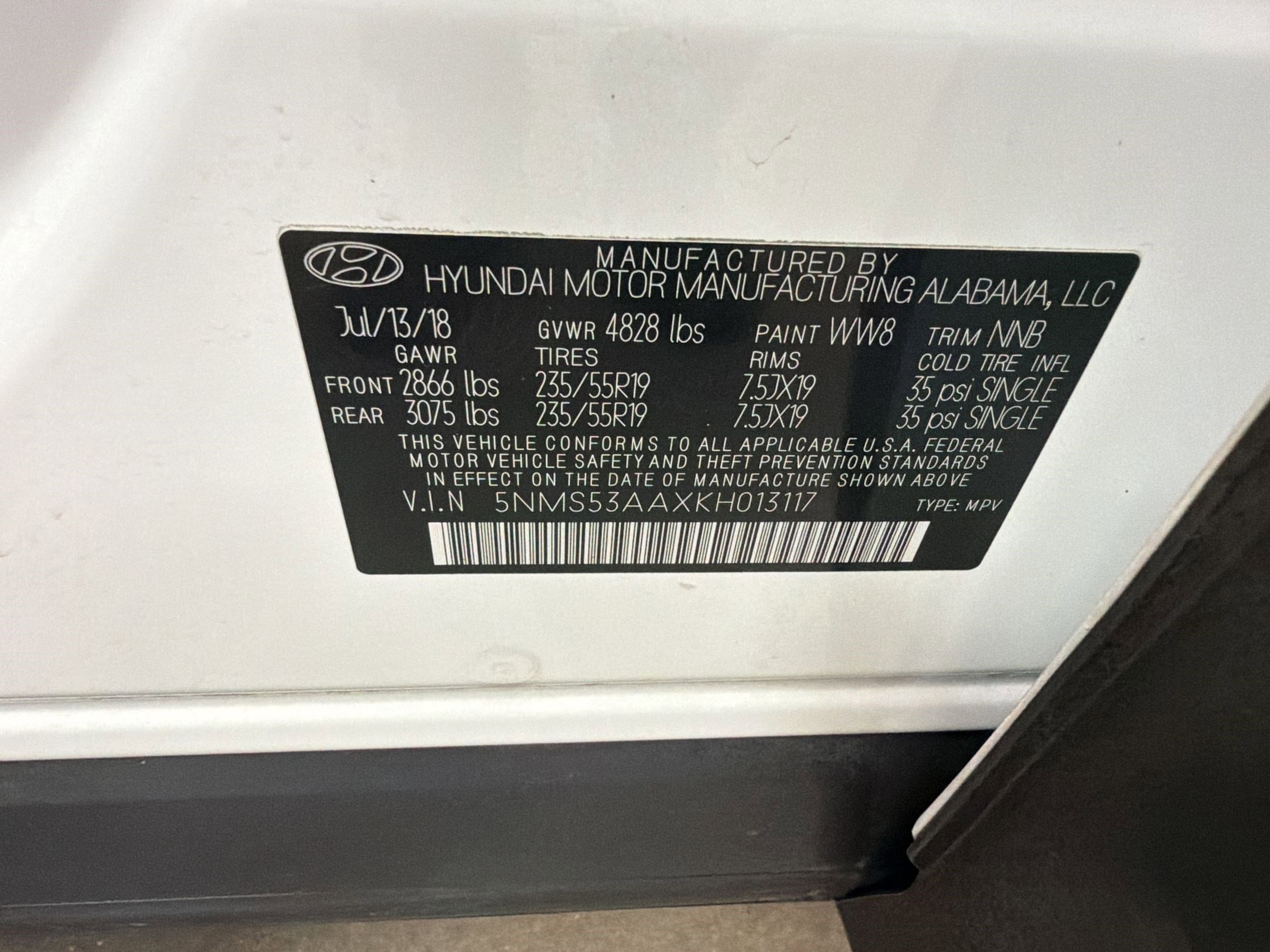 Used 2019 Hyundai Santa Fe Limited image 16