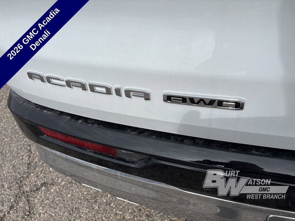 New 2026 GMC Acadia Denali w/ Super Cruise Package AWD/4WD image 14