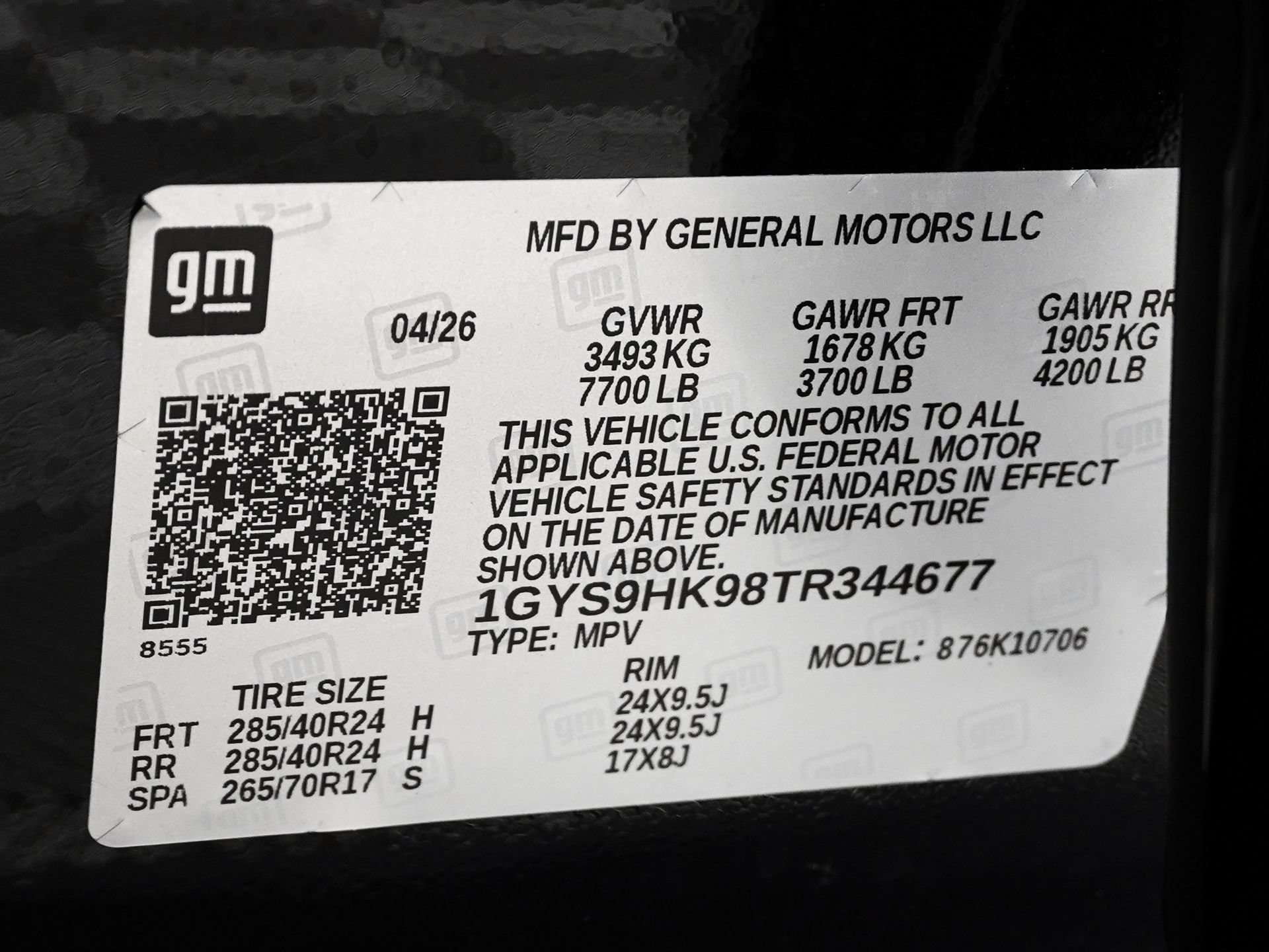 Used 2026 Cadillac Escalade V AWD/4WD image 41