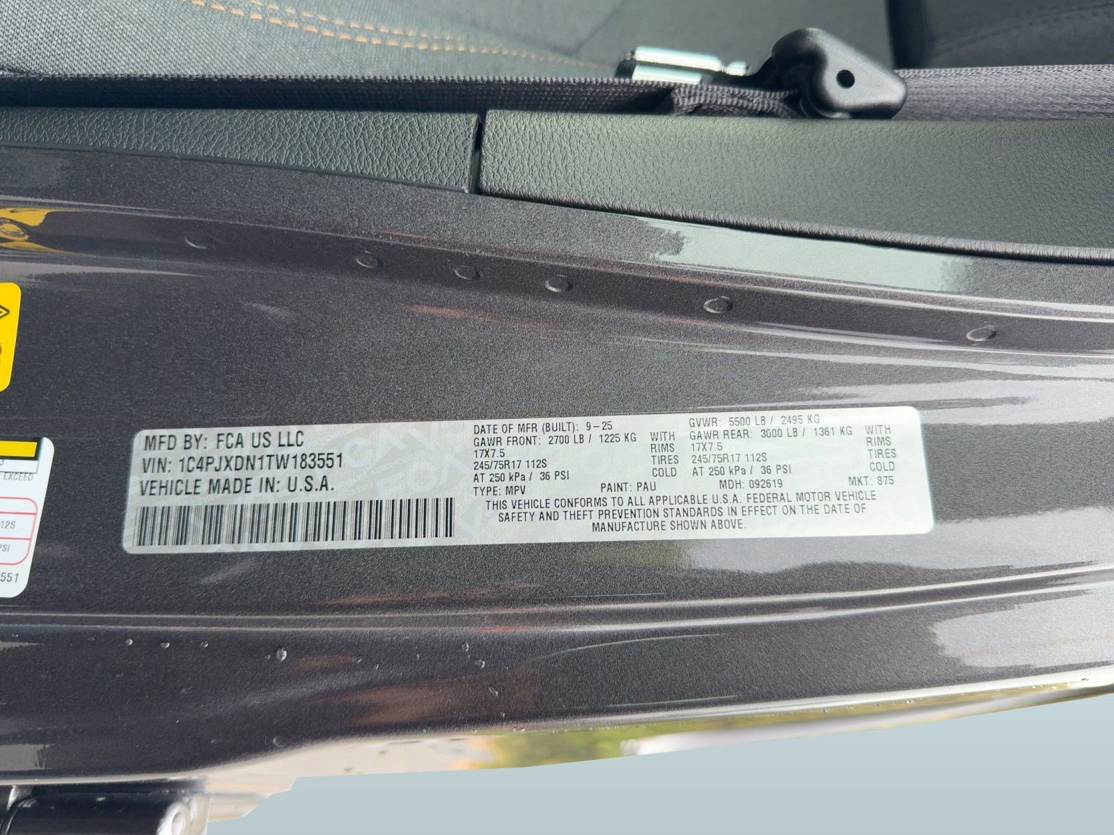 New 2026 Jeep Wrangler Sport S image 19