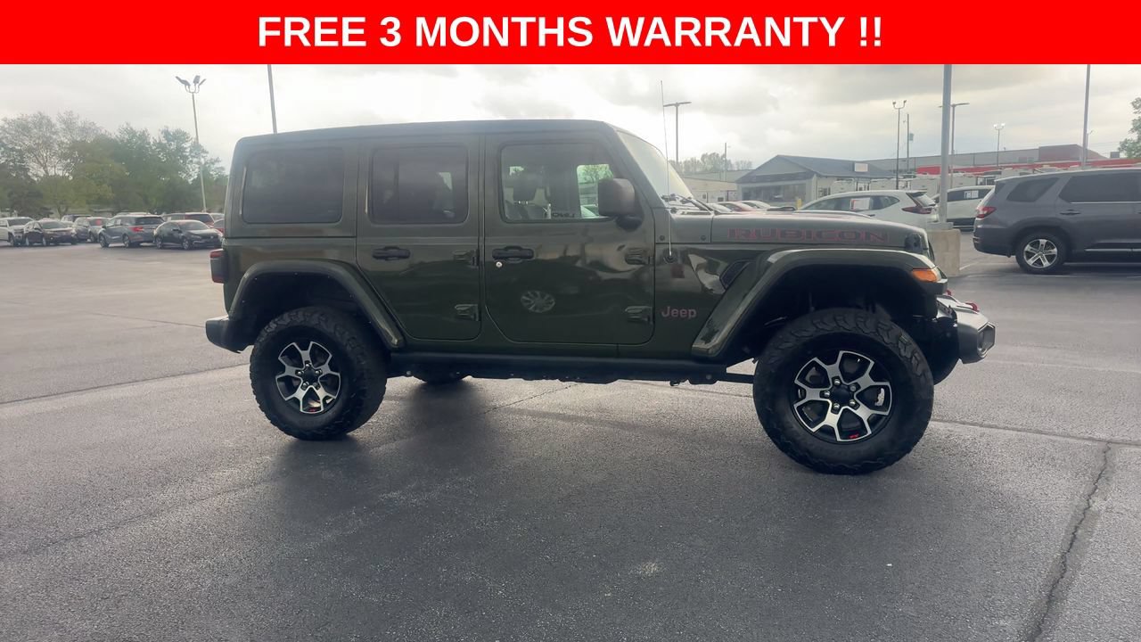 Used 2022 Jeep Wrangler Unlimited Rubicon w/ LED Lighting Group AWD/4WD image 9