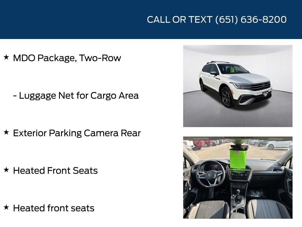 Used 2024 Volkswagen Tiguan Wolfsburg Edition w/ Panoramic Sunroof Package AWD/4WD image 10