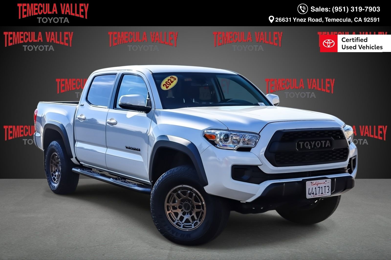 Certified 2023 Toyota Tacoma 4x4 Double Cab image 1