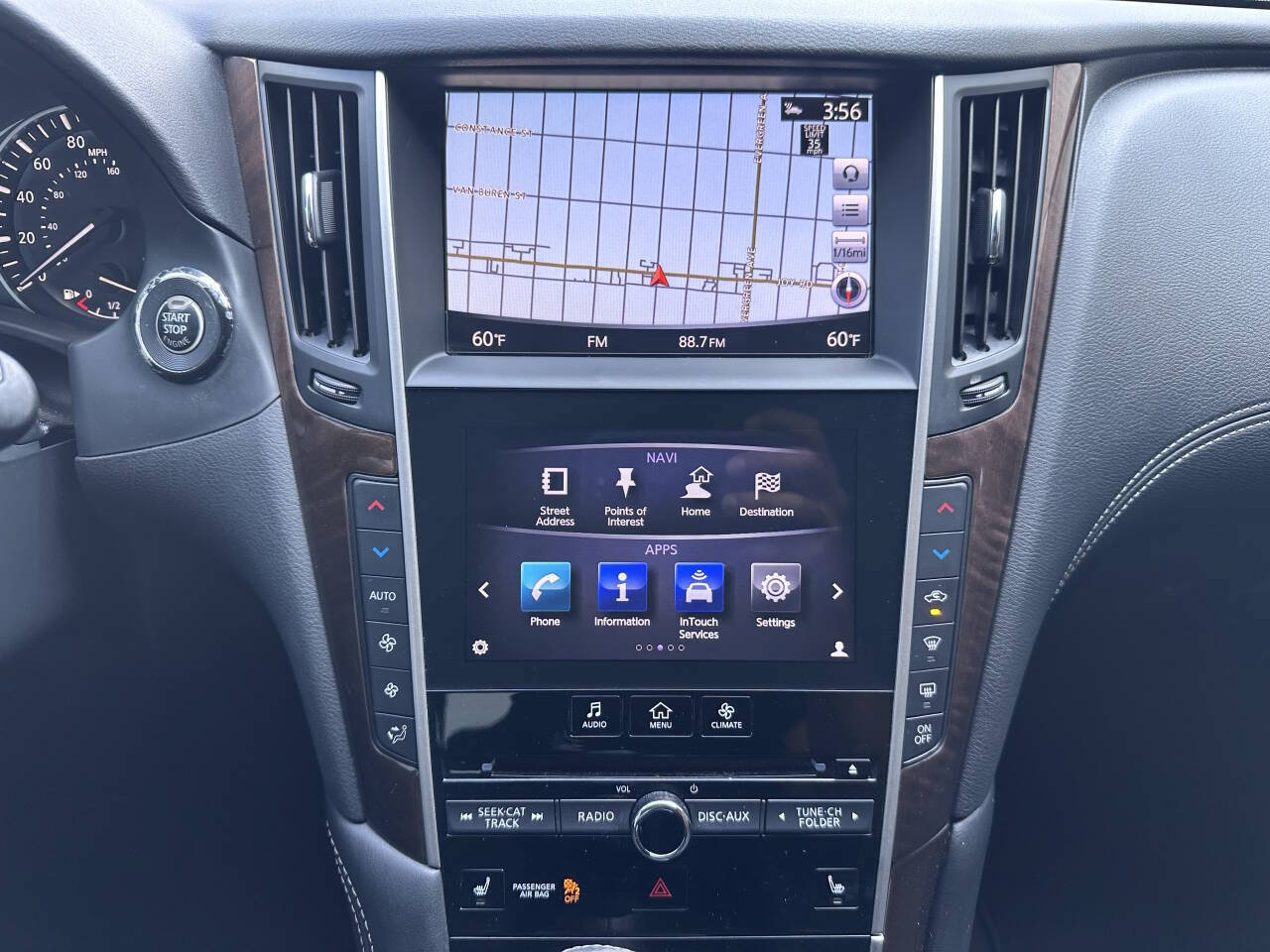 Used 2019 INFINITI Q50 Luxe w/ Essential Package (3.0T Luxe) AWD/4WD image 17