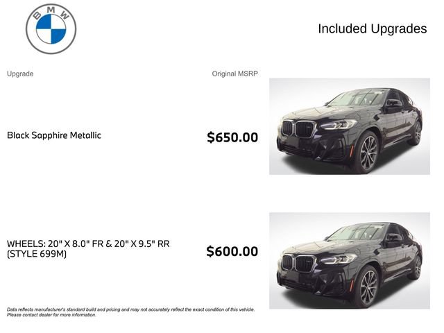 Certified 2023 BMW X4 M40i AWD/4WD image 3