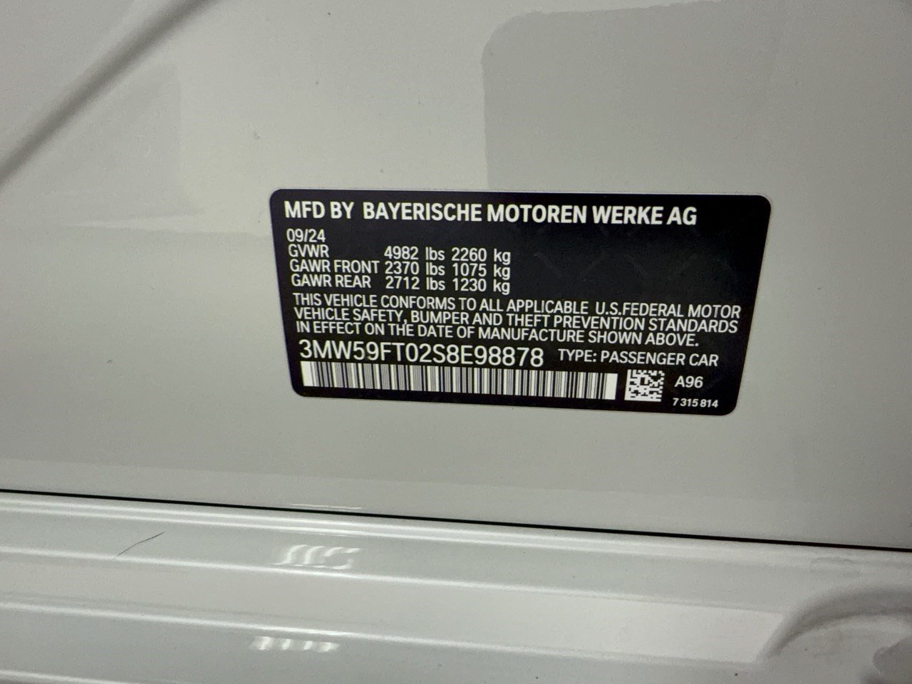 Certified 2025 BMW M340i w/ Premium Package RWD image 31
