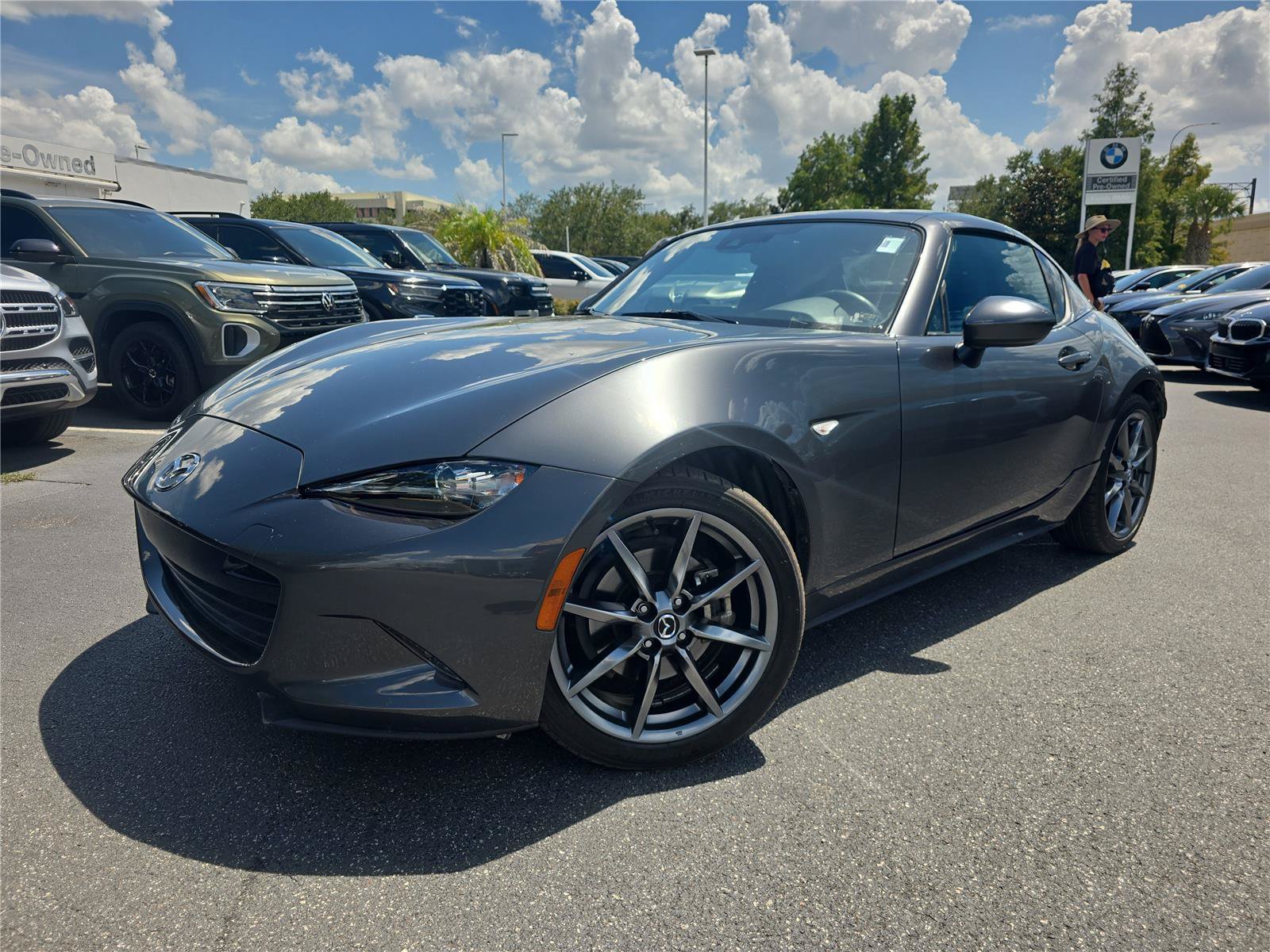 Used 2021 MAZDA MX-5 Miata RF Grand Touring RWD image 25