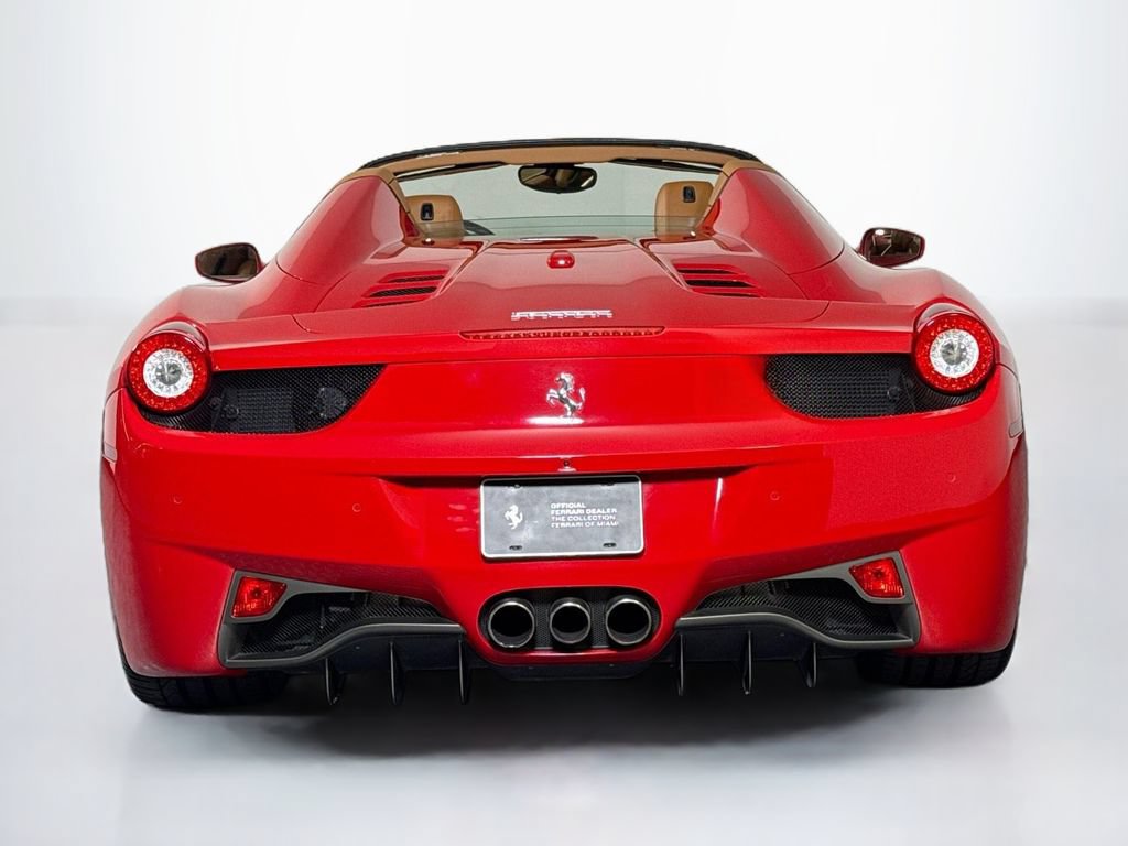 Certified 2015 Ferrari 458 Spider RWD image 8