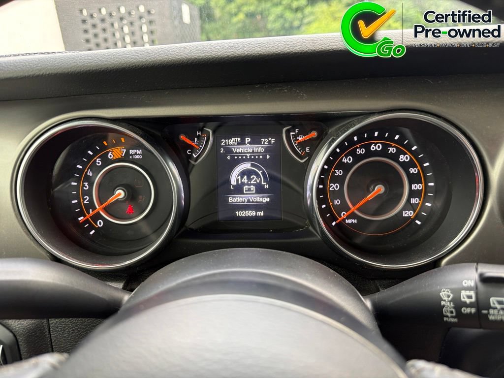 Certified 2019 Jeep Wrangler Unlimited Sport S AWD/4WD image 42