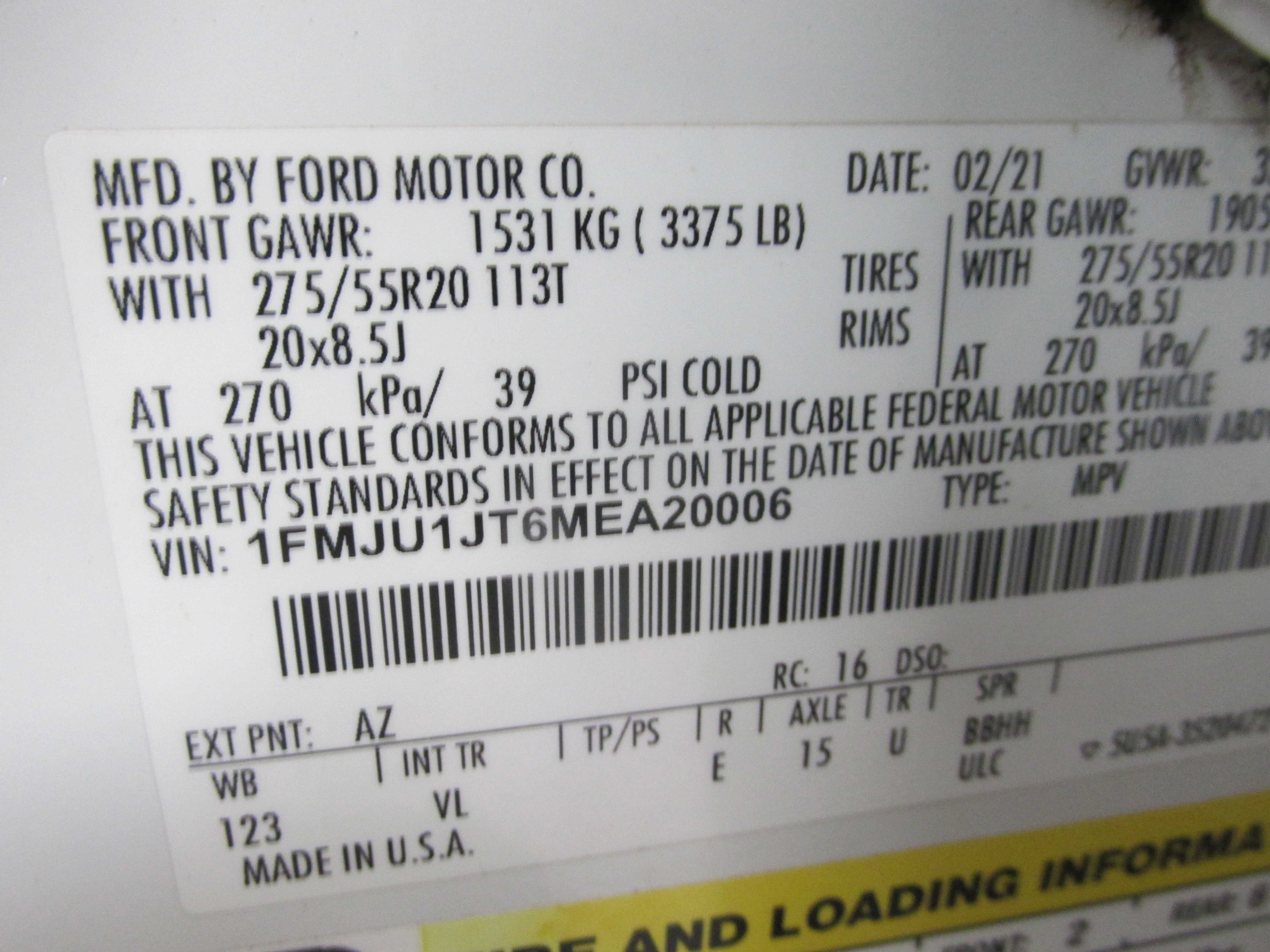 Certified 2021 Ford Expedition XLT image 46