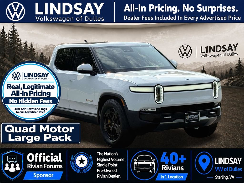 Used 2022 Rivian R1T Adventure AWD/4WD image 1