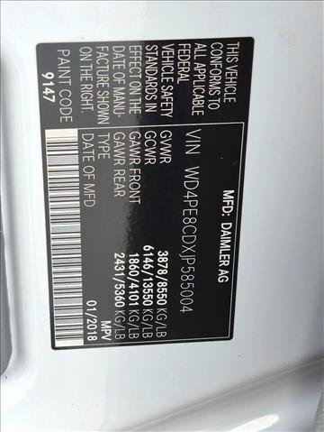 Used 2018 Mercedes-Benz Sprinter 2500 image 13