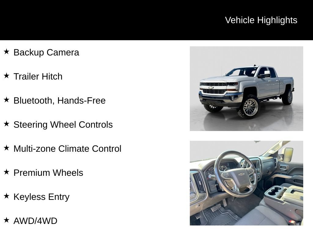 Used 2018 Chevrolet Silverado 1500 LT w/ All Star Edition AWD/4WD image 11