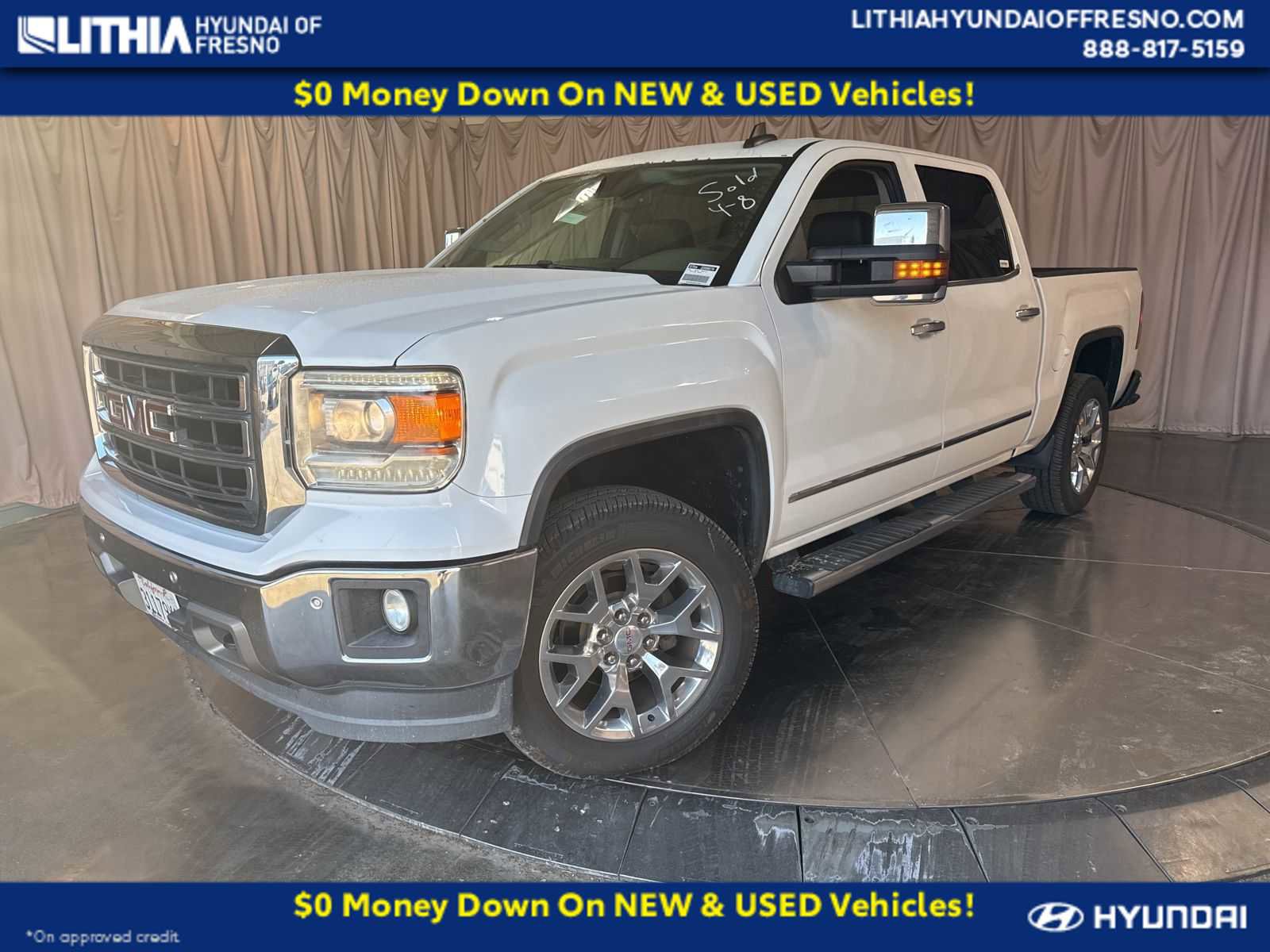 Used 2015 GMC Sierra 1500 SLT w/ SLT Crew Cab Value Package image 1