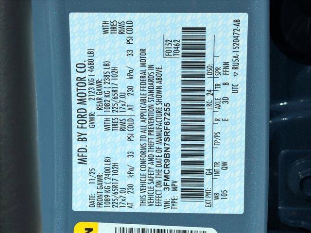 New 2025 Ford Bronco Sport Big Bend w/ Convenience Package image 17