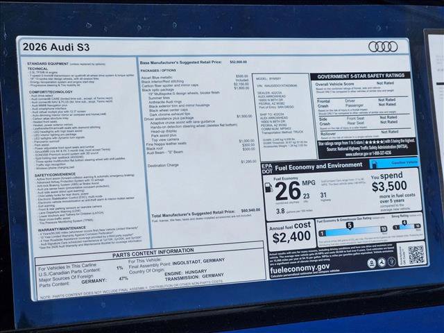 New 2026 Audi S3 Premium image 17