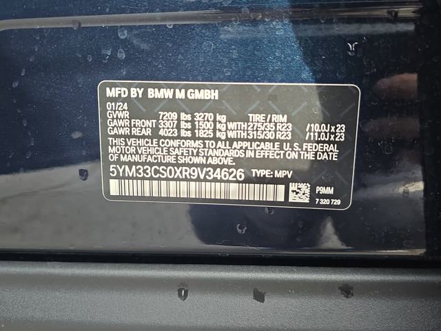Used 2024 BMW XM Label Red image 38