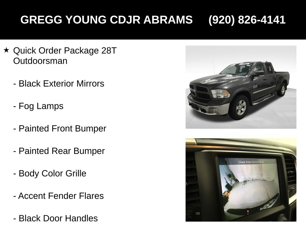Used 2015 RAM 1500 Outdoorsman AWD/4WD image 13