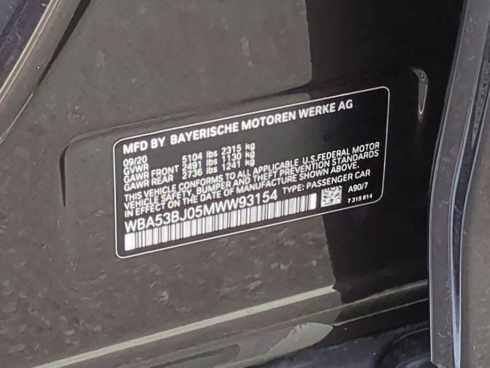 Used 2021 BMW 540i RWD image 36