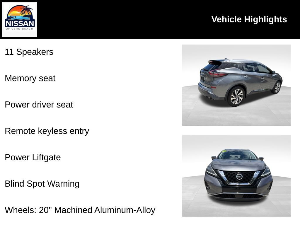 Used 2021 Nissan Murano SL FWD image 19