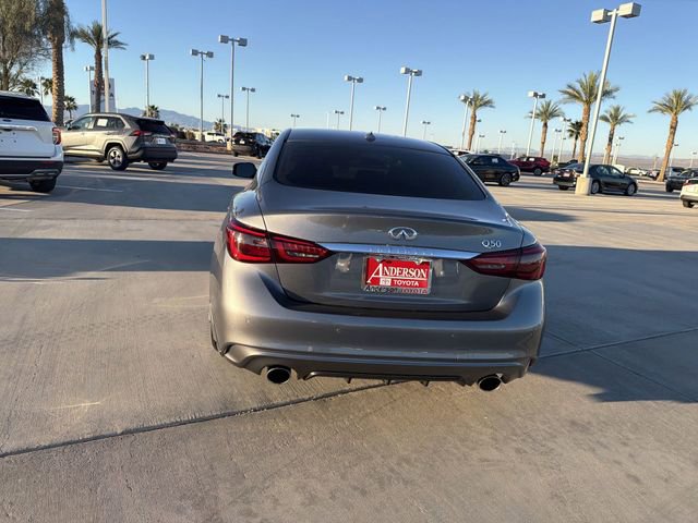 Used 2022 INFINITI Q50 Luxe w/ Cargo Package image 6