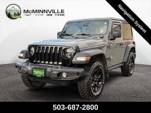Certified 2022 Jeep Wrangler Sport AWD/4WD image 1