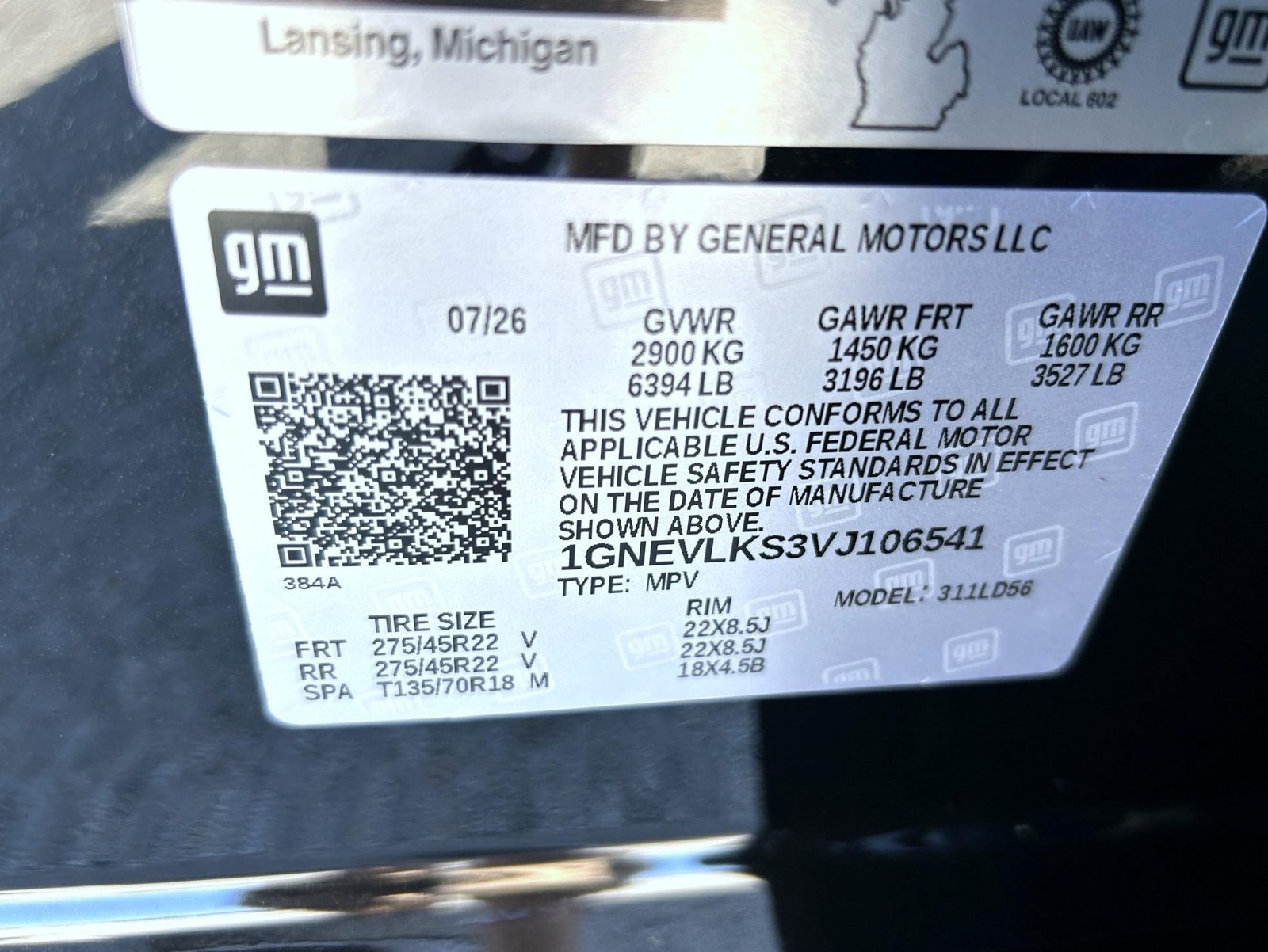New 2027 Chevrolet Traverse RS AWD/4WD image 27