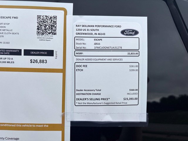 Certified 2026 Ford Escape Active FWD image 3