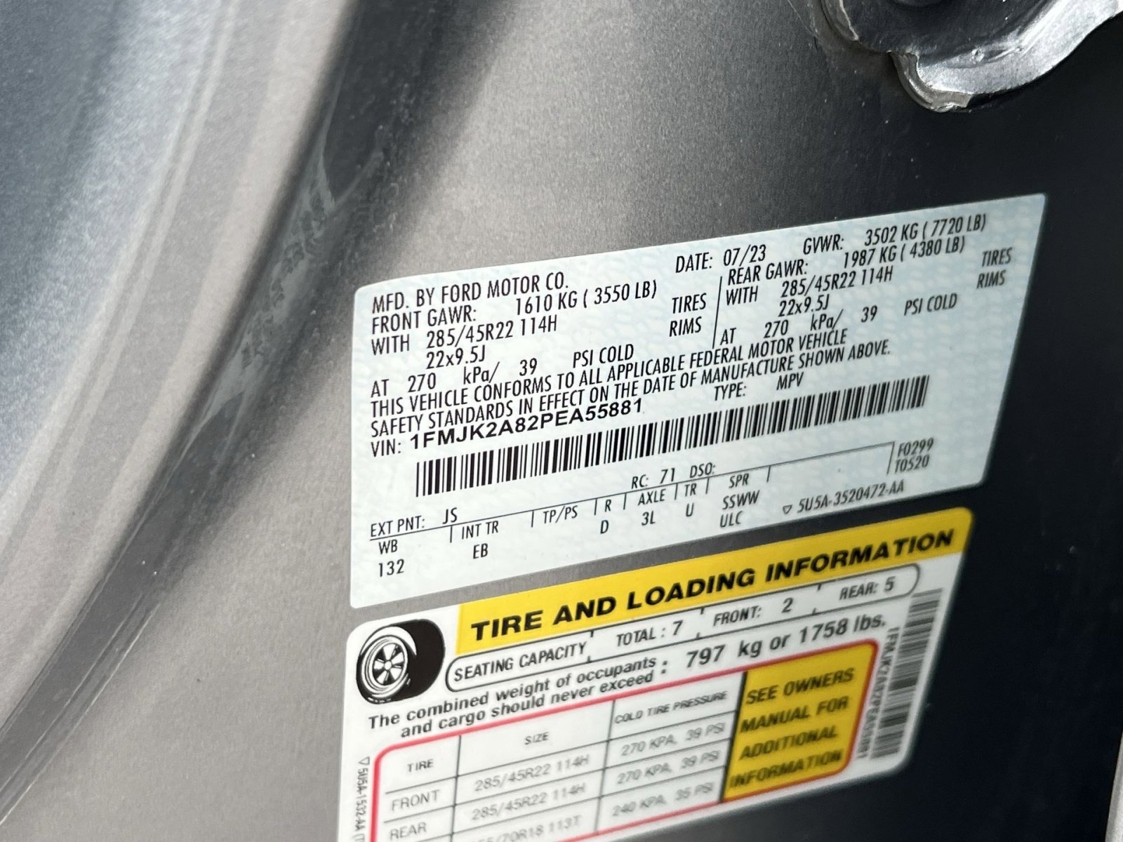 Used 2023 Ford Expedition Max Limited image 38