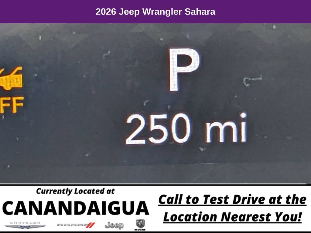 New 2026 Jeep Wrangler Unlimited Sahara AWD/4WD image 23