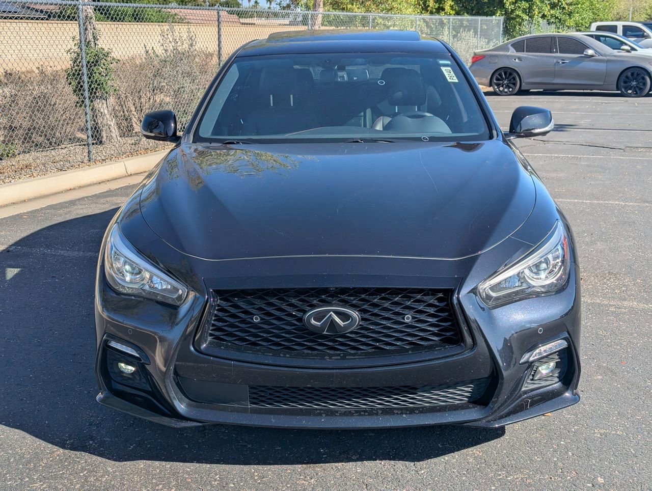 Certified 2023 INFINITI Q50 Red Sport 400 w/ Black Opal Edition RWD image 9