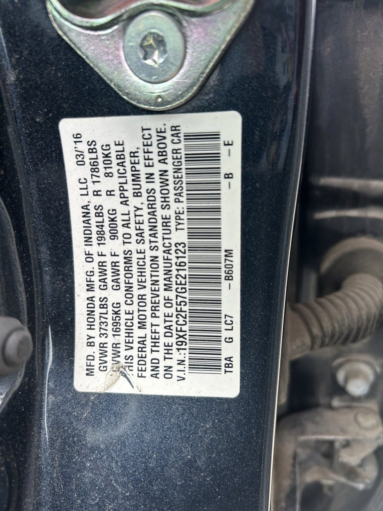 Used 2016 Honda Civic LX image 11