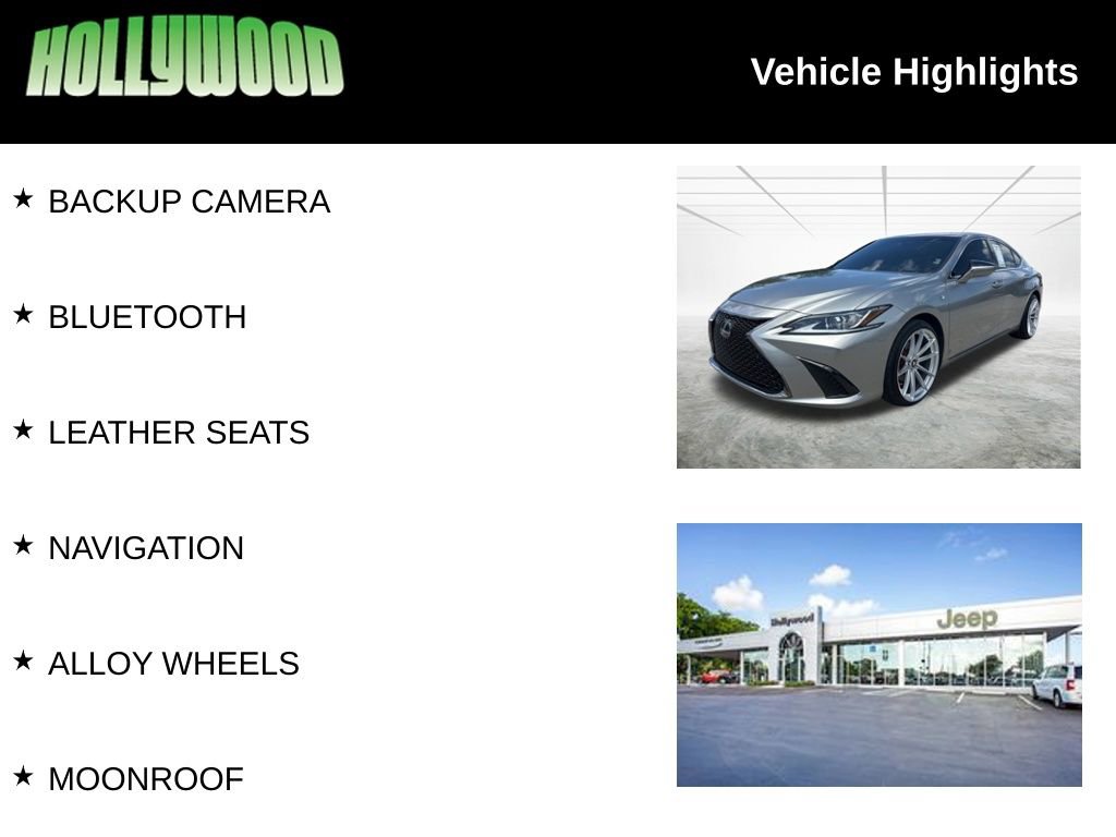 Used 2021 Lexus ES 350 F Sport w/ Accessory Package image 3