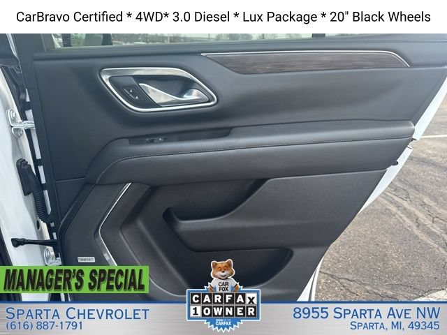 Certified 2023 Chevrolet Tahoe LT w/ Luxury Package AWD/4WD image 24