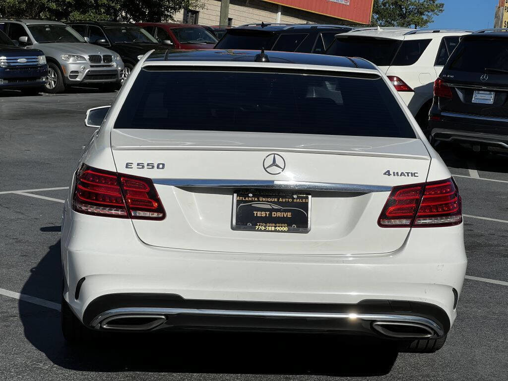 Used 2014 Mercedes-Benz E 550 4MATIC Sedan image 7